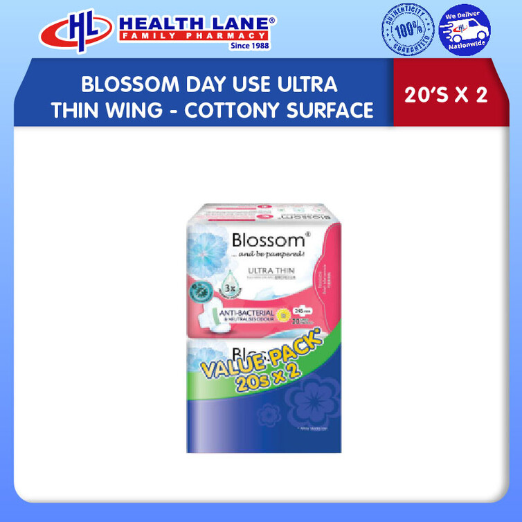 BLOSSOM DAY USE ULTRA THIN WING- COTTONY SURMUKA (20'Sx2)